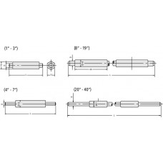 Мера длины установочная-   8