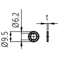 Шайба сменная 0.5mm 0.02